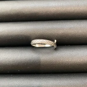 Silver-Plated Adjustable Ring (#69)