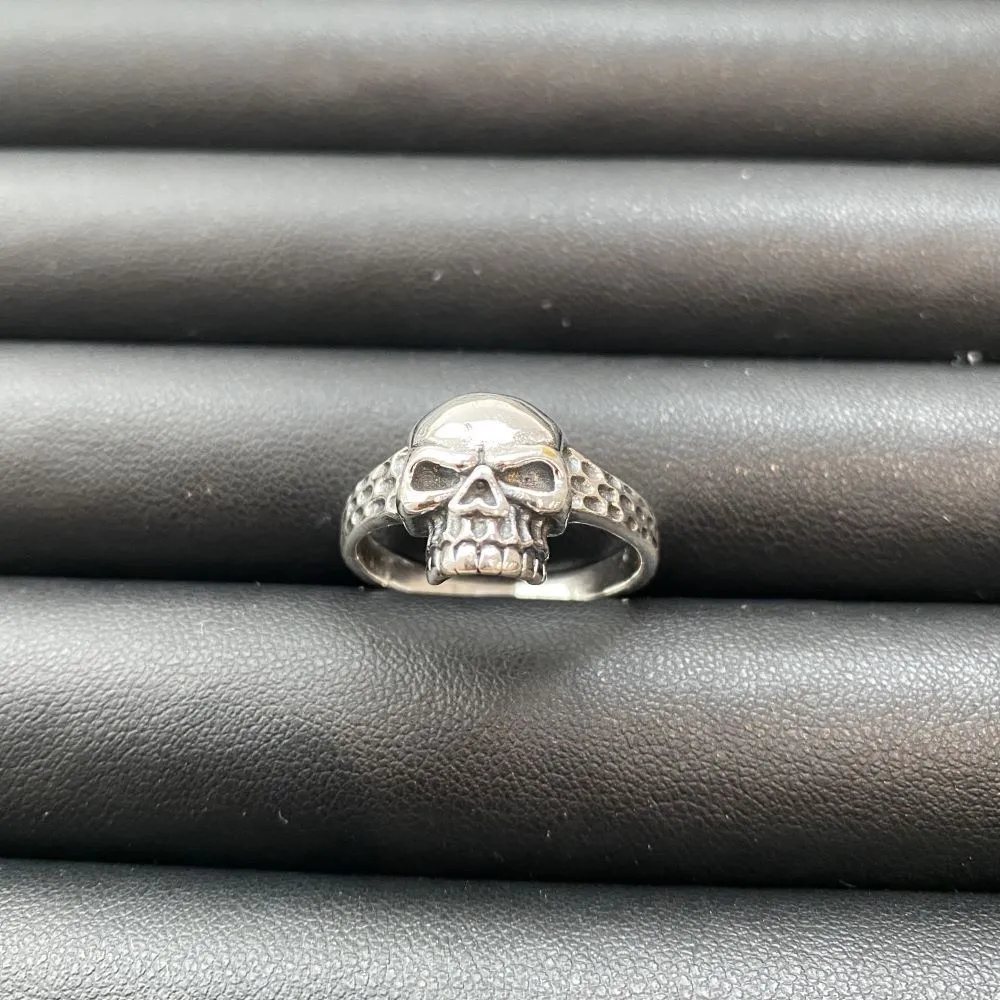 Silver-Plated Gothic Ring (#53)