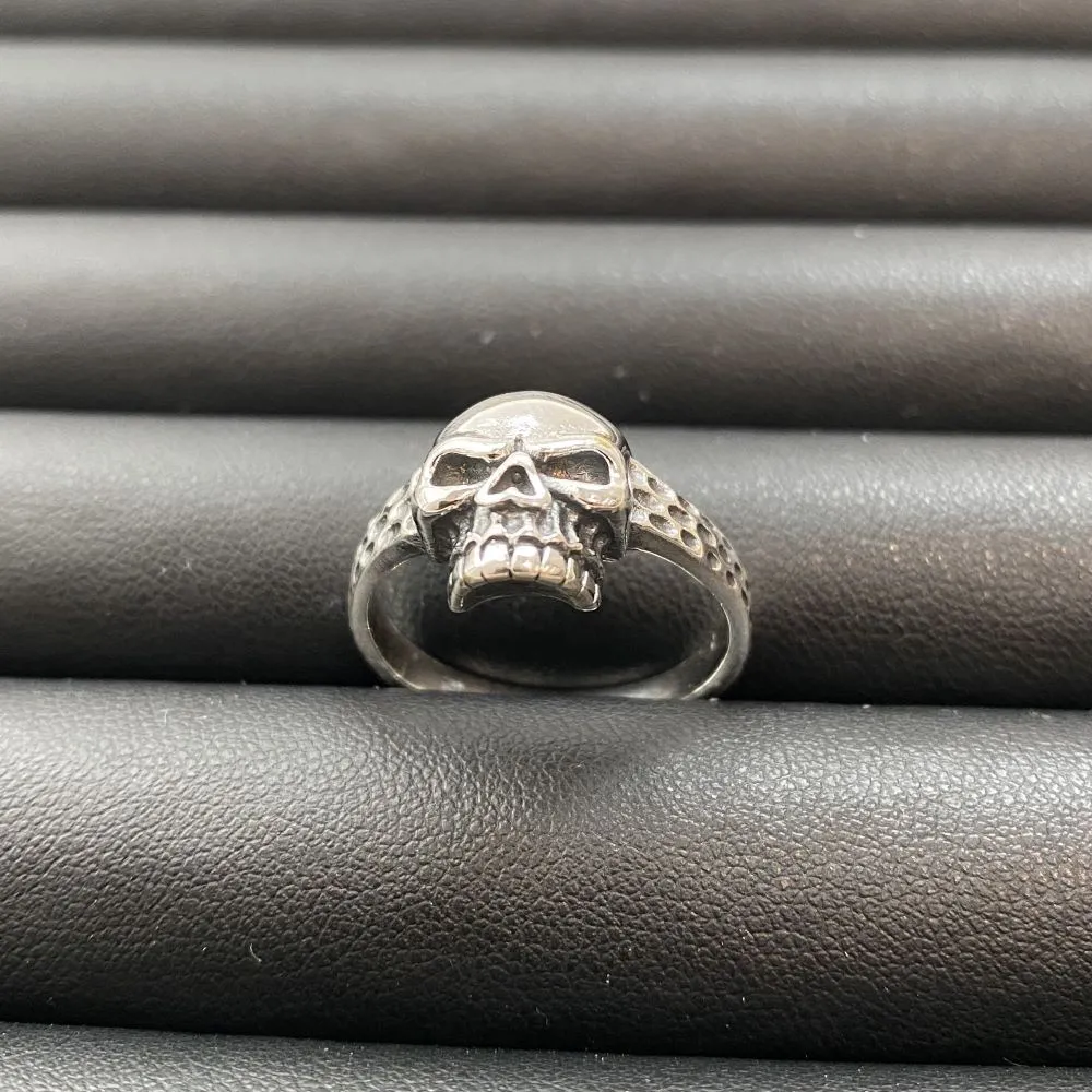 Silver-Plated Gothic Ring (#53)