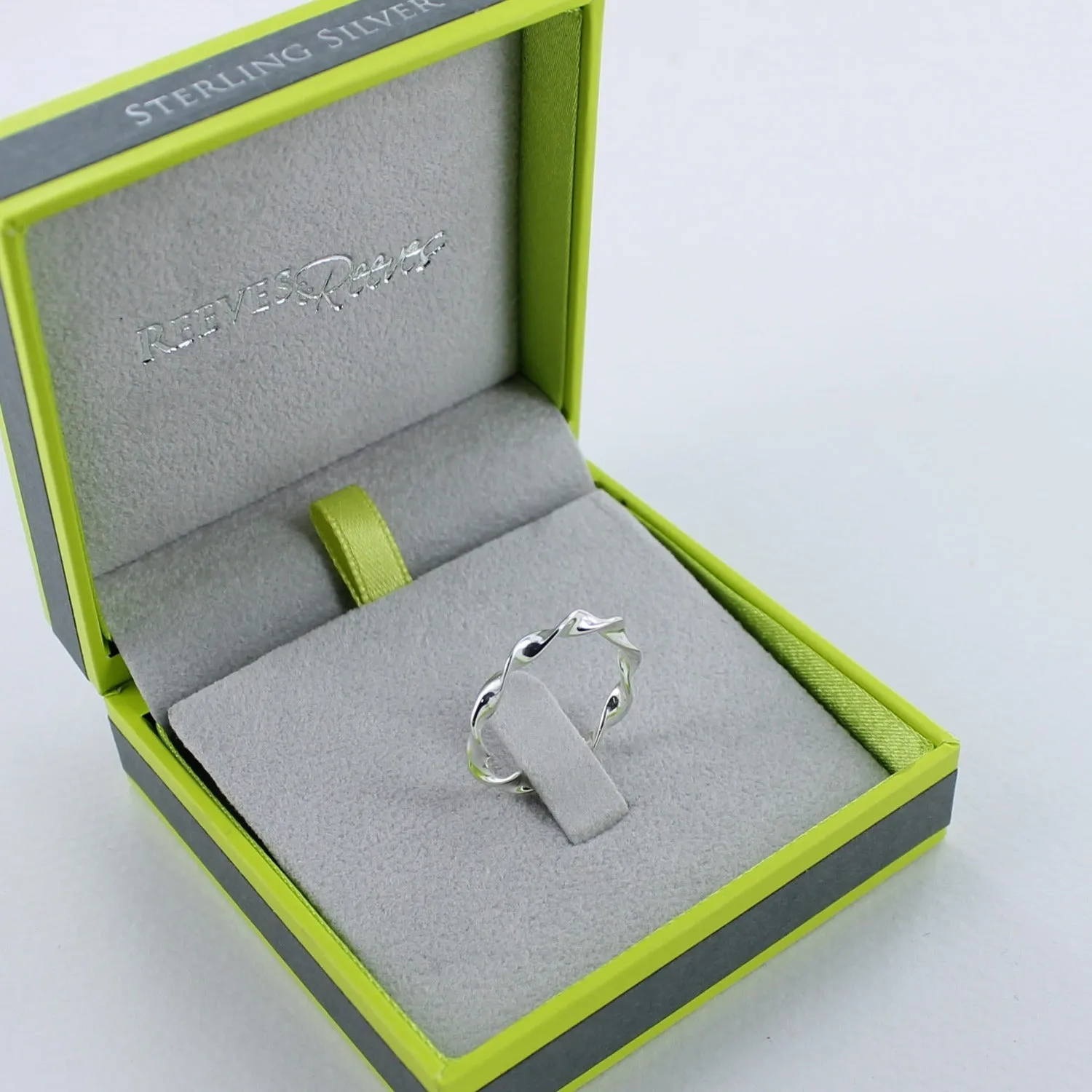Sterling Silver Twister Ring