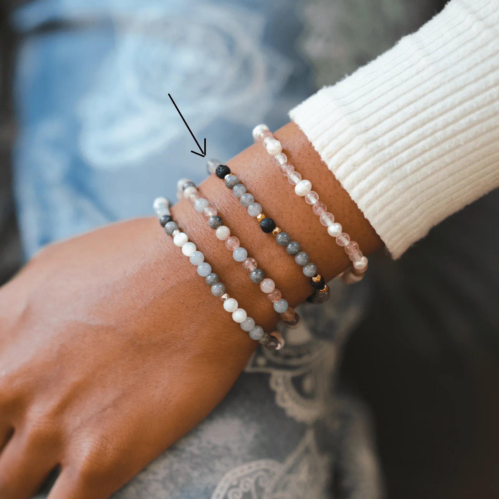 Strength   Healing 4mm Healing Bracelet