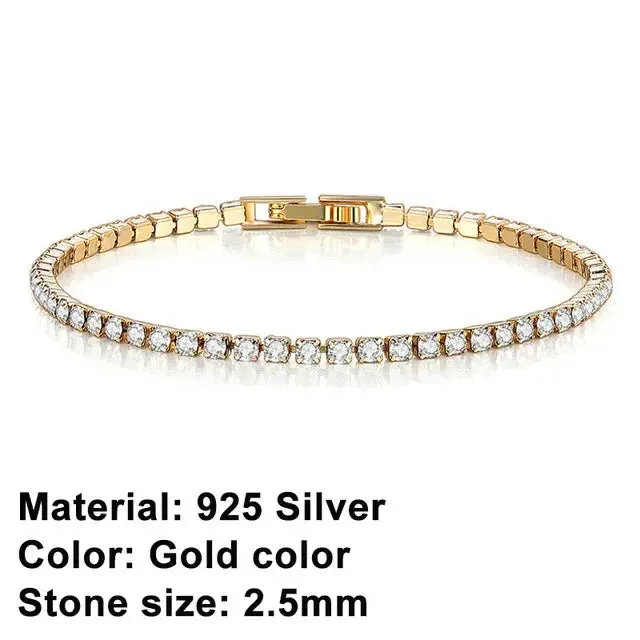 Tennis Bracelets (Cubic Ziconia)