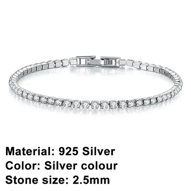Tennis Bracelets (Cubic Ziconia)