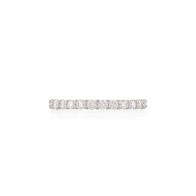 Tomorrow Lab-Grown Diamond Eternity Ring - 14k White Gold Polished Band