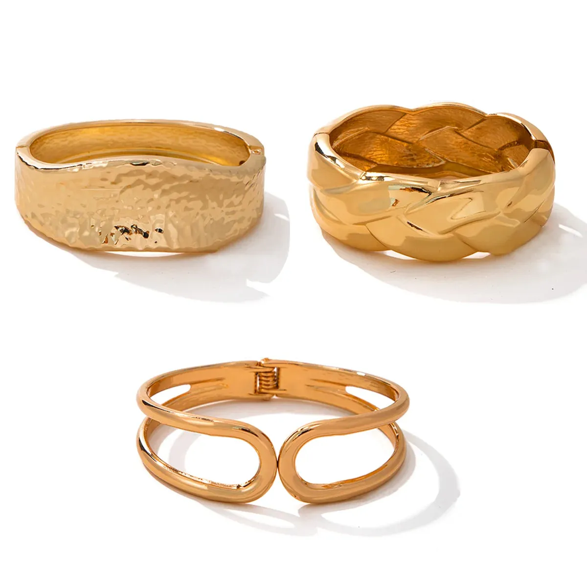 Women's Punk Irregular Geometry Bangles