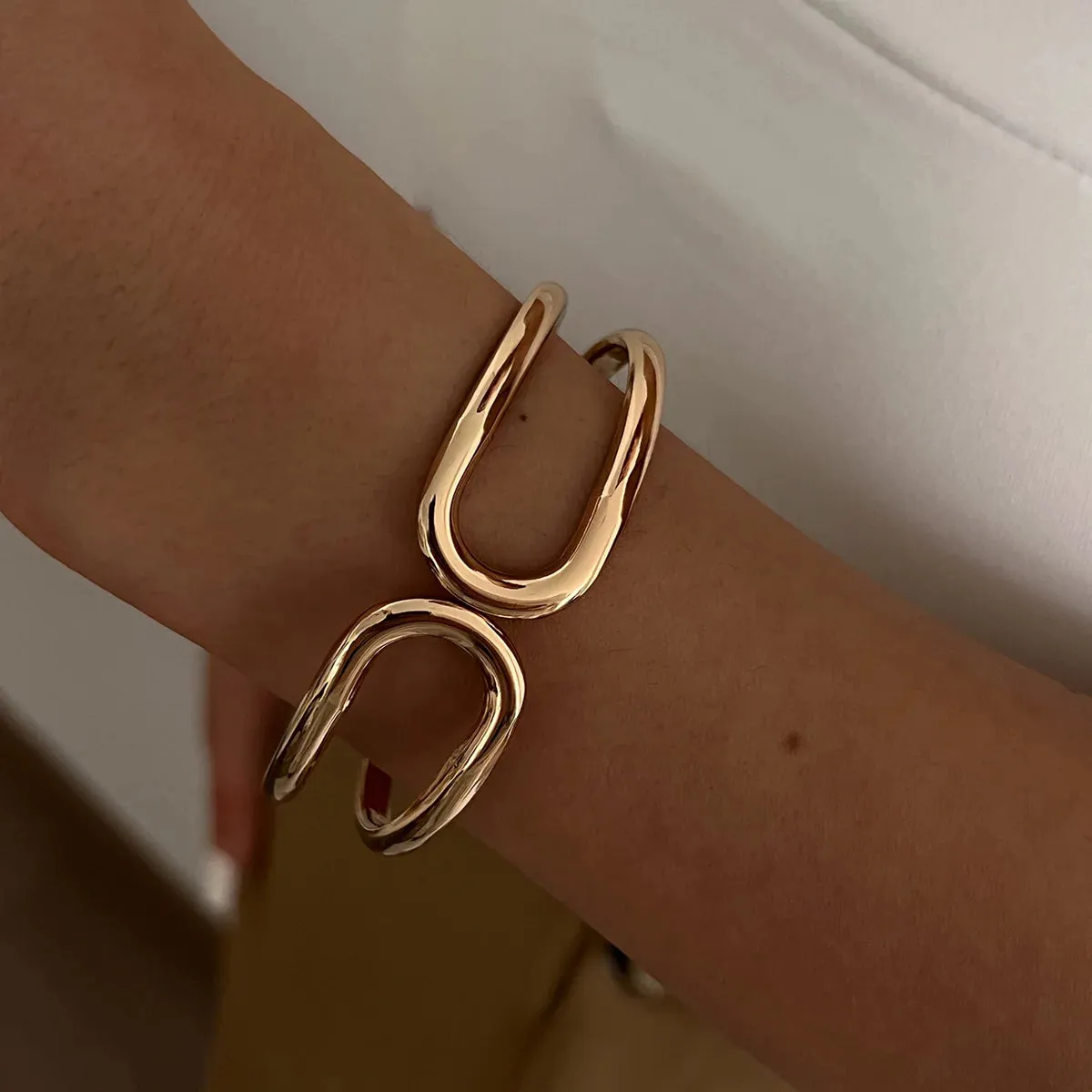 Women's Punk Irregular Geometry Bangles